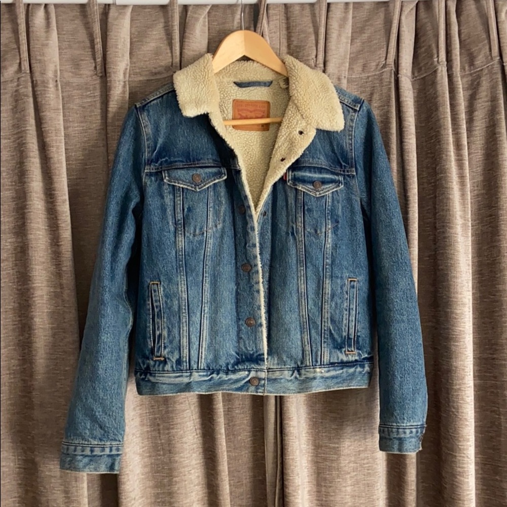 Levi Sherpa denim jacket